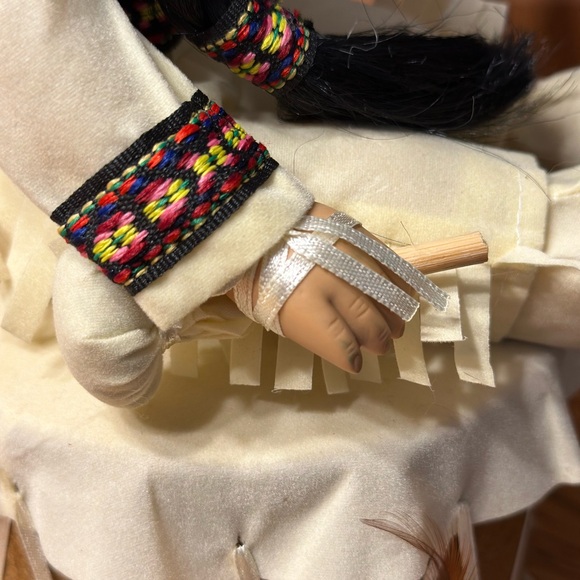 Sleeping Native Girl and her drum - Picture 10 of 11